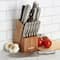 Farberware Stamped Stainless Steel 15-Piece Cutlery Set